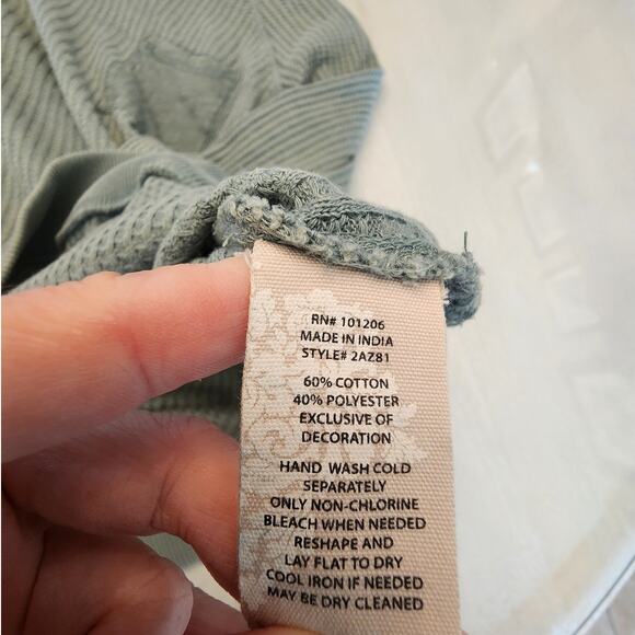 Soft Surroundings Women's Autumn Waffle Tunic SZ Small - Picture 5 of 7